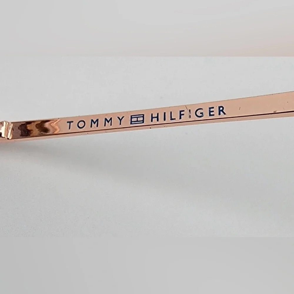 Tommy Hilfiger May‎ WM OL502 0063262011 Rose Gold Brown Gradient Lens Sunglasses